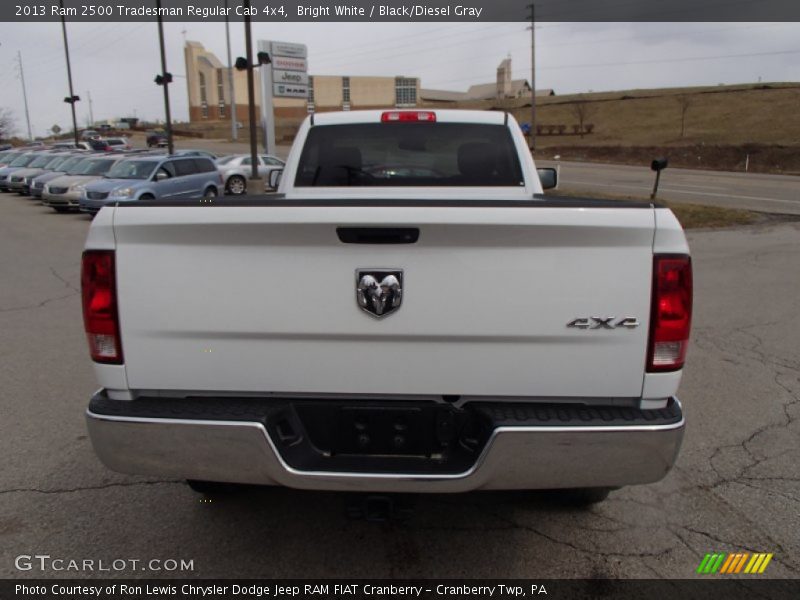 Bright White / Black/Diesel Gray 2013 Ram 2500 Tradesman Regular Cab 4x4