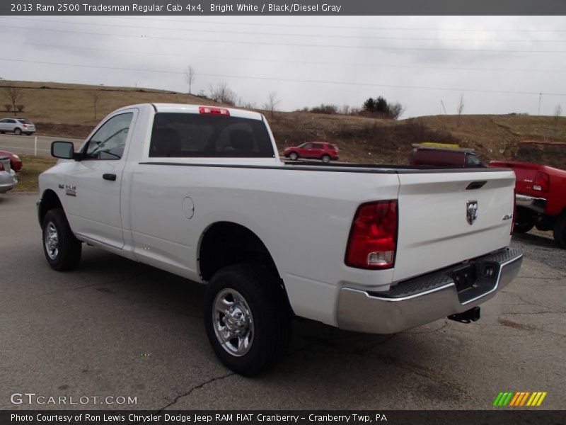 Bright White / Black/Diesel Gray 2013 Ram 2500 Tradesman Regular Cab 4x4