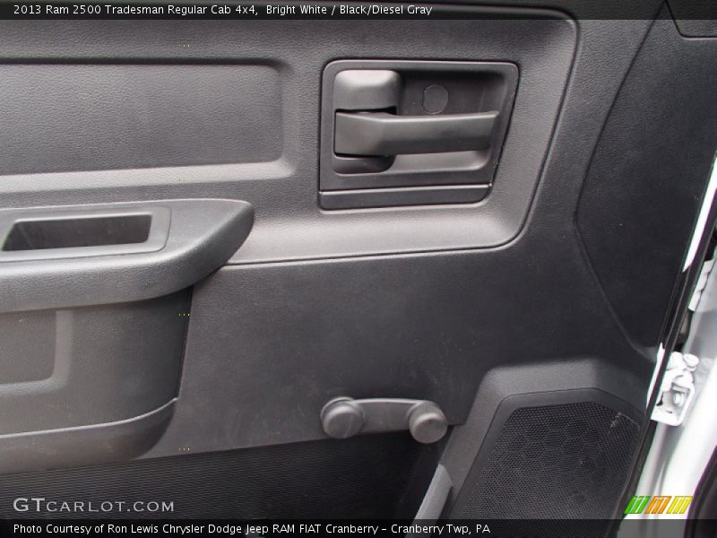 Bright White / Black/Diesel Gray 2013 Ram 2500 Tradesman Regular Cab 4x4