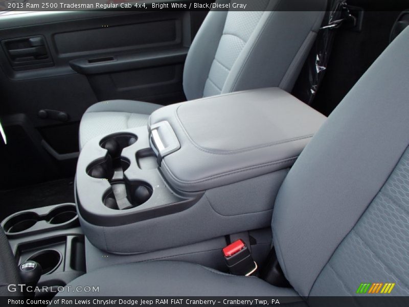 Bright White / Black/Diesel Gray 2013 Ram 2500 Tradesman Regular Cab 4x4