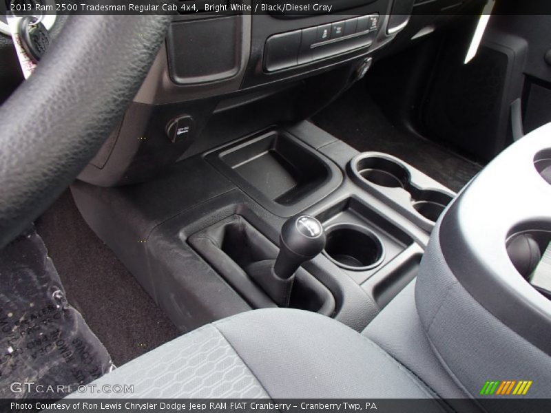 Bright White / Black/Diesel Gray 2013 Ram 2500 Tradesman Regular Cab 4x4