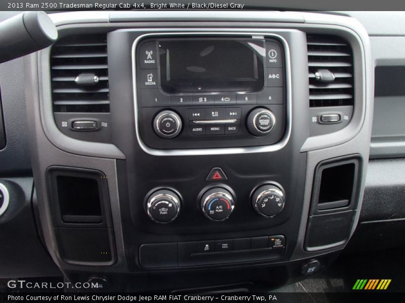 Bright White / Black/Diesel Gray 2013 Ram 2500 Tradesman Regular Cab 4x4
