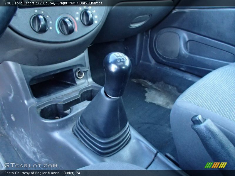 Bright Red / Dark Charcoal 2001 Ford Escort ZX2 Coupe