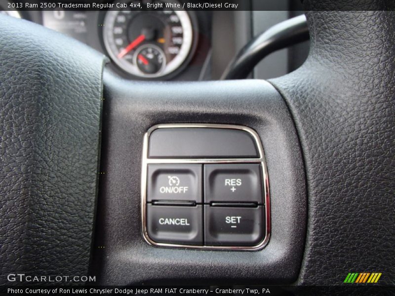 Controls of 2013 2500 Tradesman Regular Cab 4x4