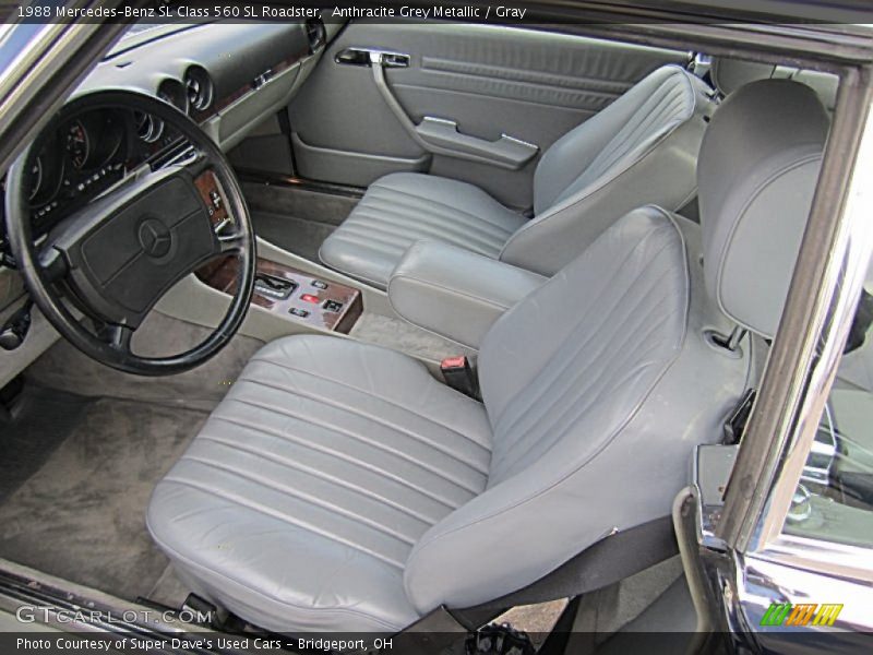  1988 SL Class 560 SL Roadster Gray Interior