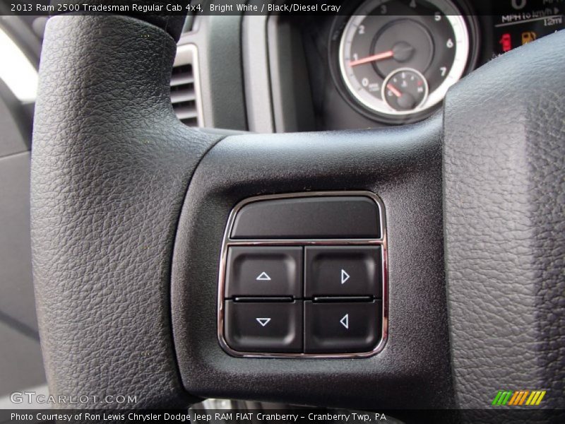 Controls of 2013 2500 Tradesman Regular Cab 4x4