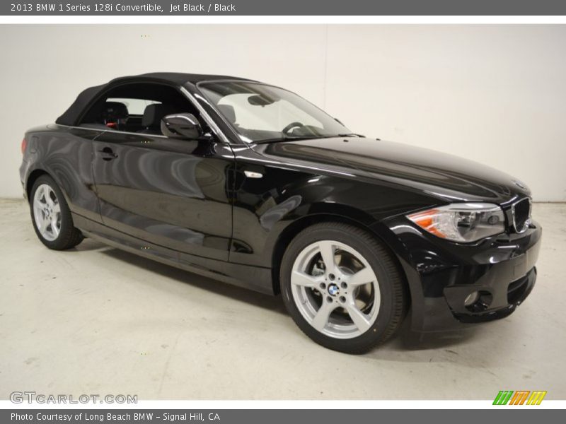 Jet Black / Black 2013 BMW 1 Series 128i Convertible