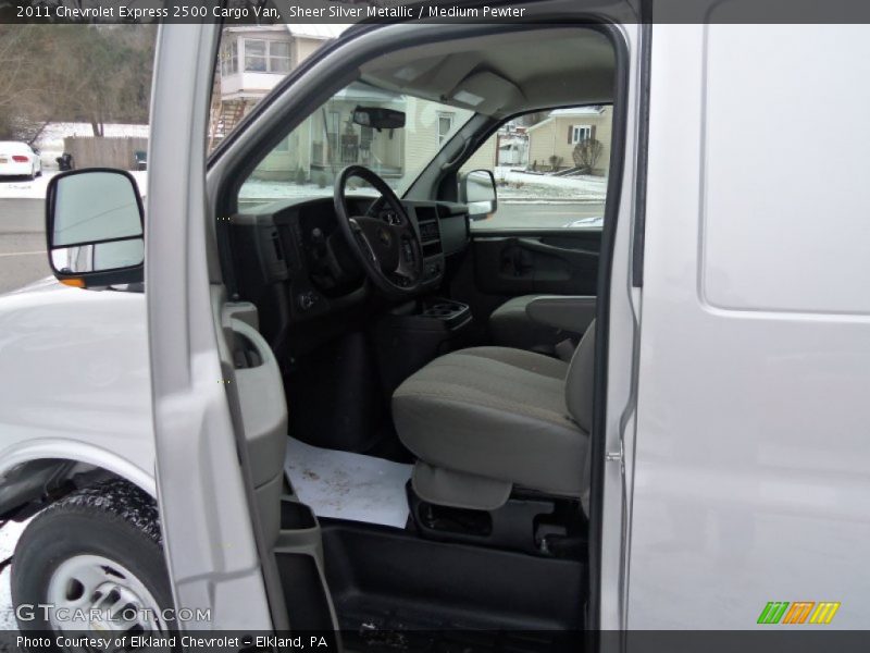 Sheer Silver Metallic / Medium Pewter 2011 Chevrolet Express 2500 Cargo Van