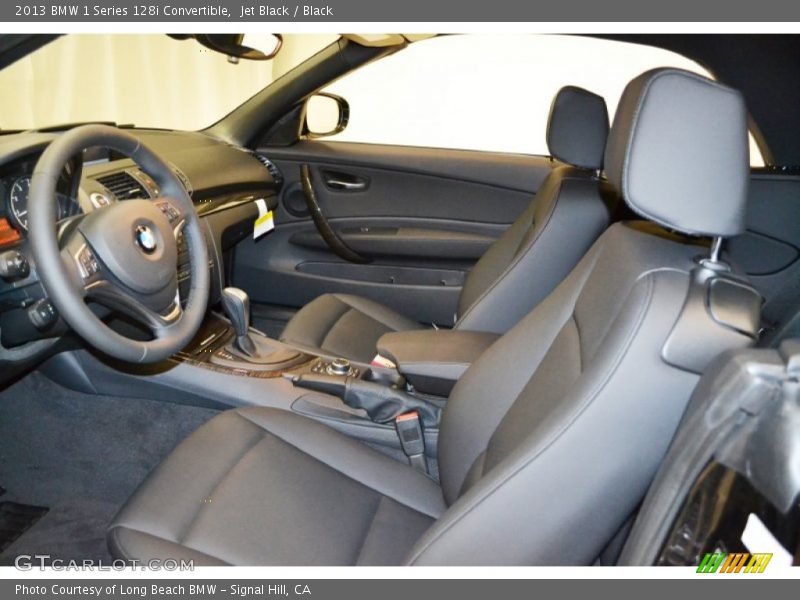 Jet Black / Black 2013 BMW 1 Series 128i Convertible