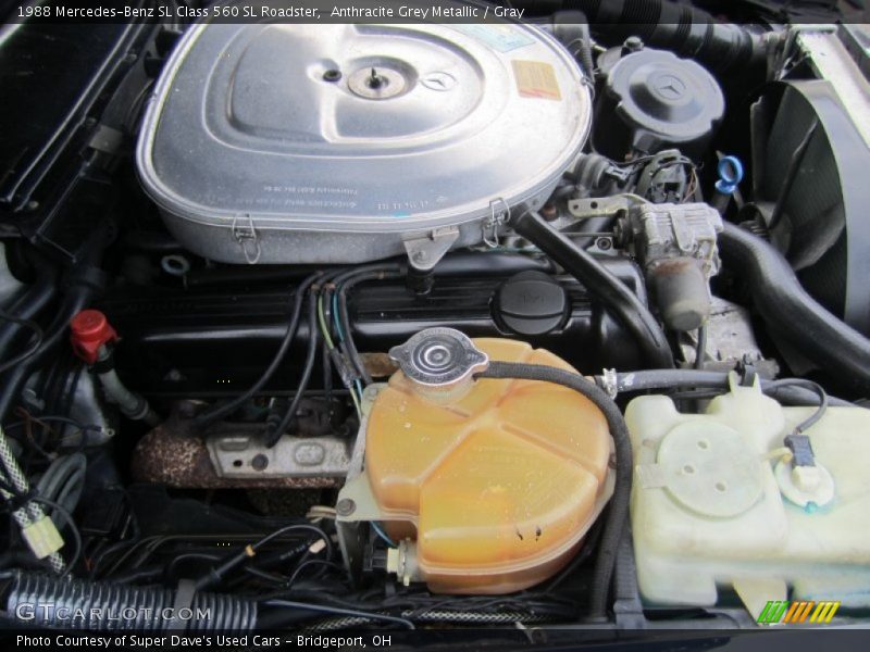  1988 SL Class 560 SL Roadster Engine - 5.6 Liter SOHC 16-Valve V8