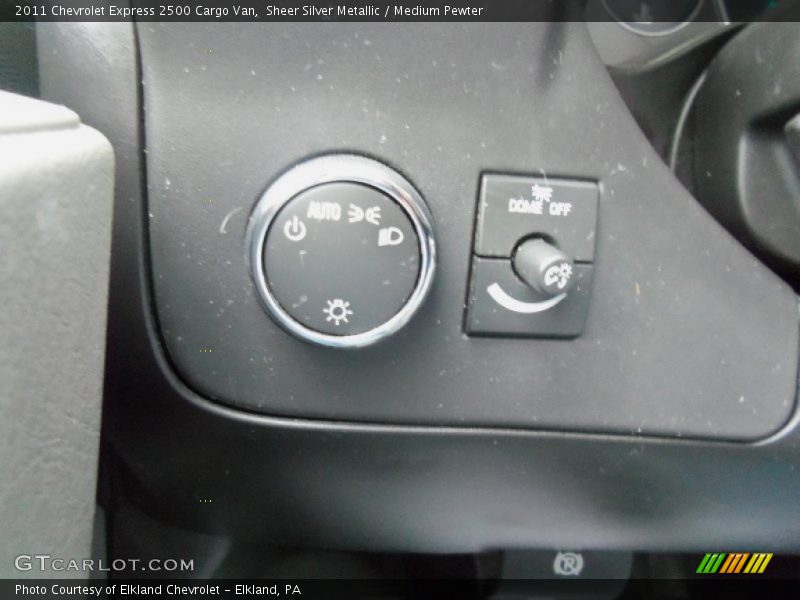 Sheer Silver Metallic / Medium Pewter 2011 Chevrolet Express 2500 Cargo Van