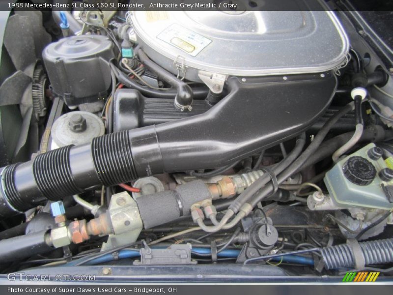  1988 SL Class 560 SL Roadster Engine - 5.6 Liter SOHC 16-Valve V8