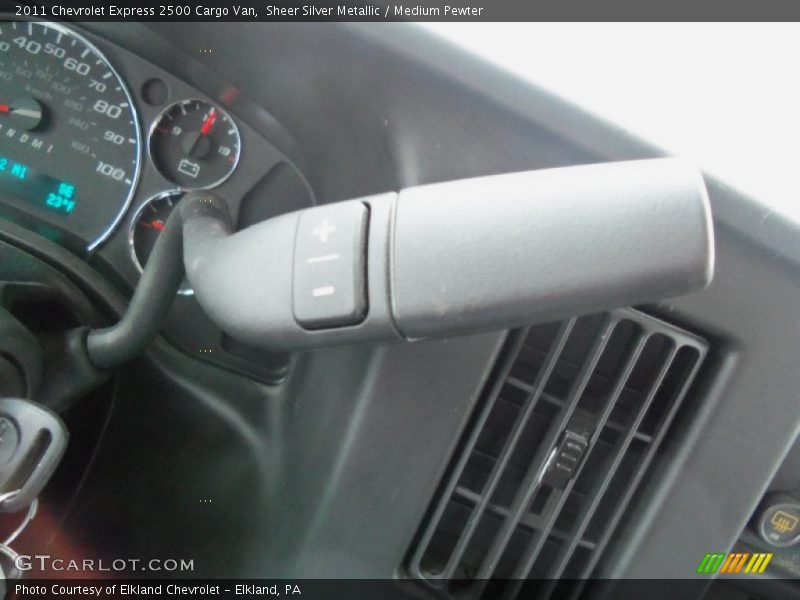 Sheer Silver Metallic / Medium Pewter 2011 Chevrolet Express 2500 Cargo Van