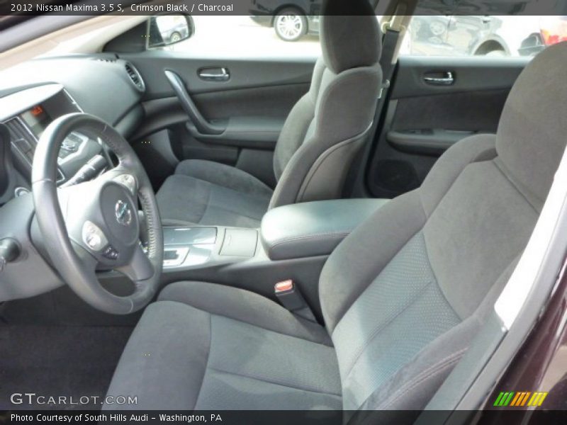 Crimson Black / Charcoal 2012 Nissan Maxima 3.5 S