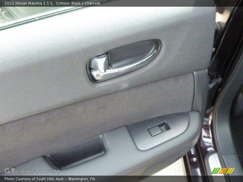 Crimson Black / Charcoal 2012 Nissan Maxima 3.5 S