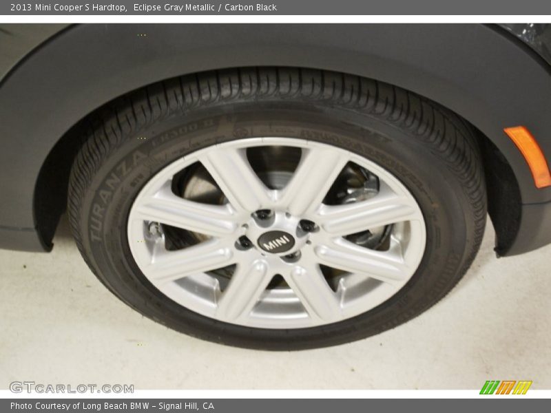 Eclipse Gray Metallic / Carbon Black 2013 Mini Cooper S Hardtop