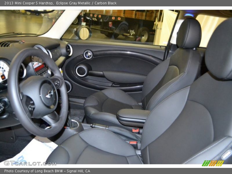 Eclipse Gray Metallic / Carbon Black 2013 Mini Cooper S Hardtop