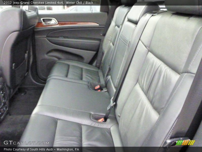 Rear Seat of 2012 Grand Cherokee Limited 4x4