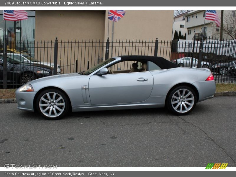  2009 XK XK8 Convertible Liquid Silver