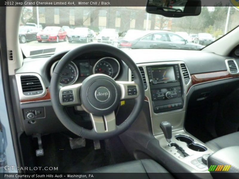 Dashboard of 2012 Grand Cherokee Limited 4x4
