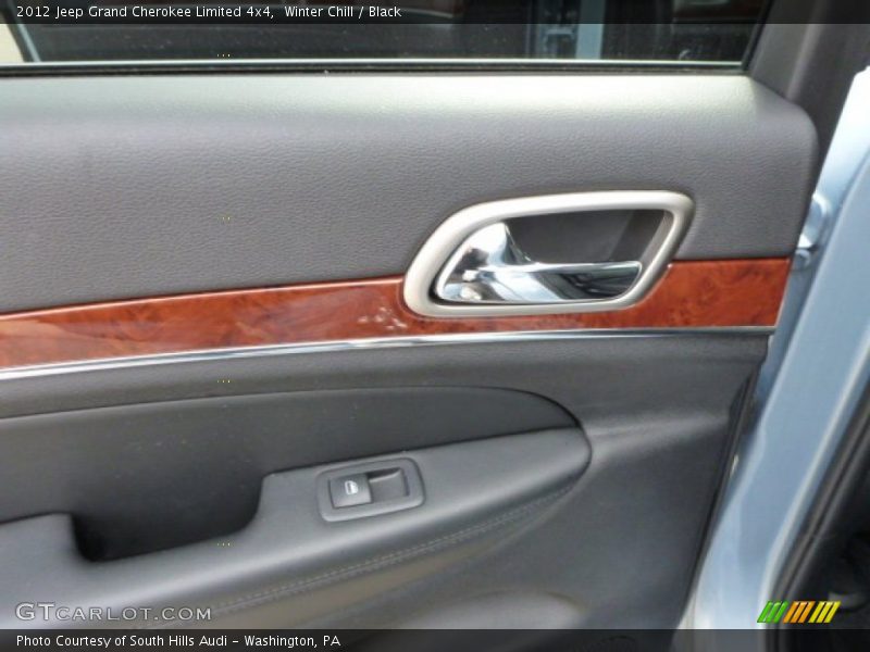 Winter Chill / Black 2012 Jeep Grand Cherokee Limited 4x4