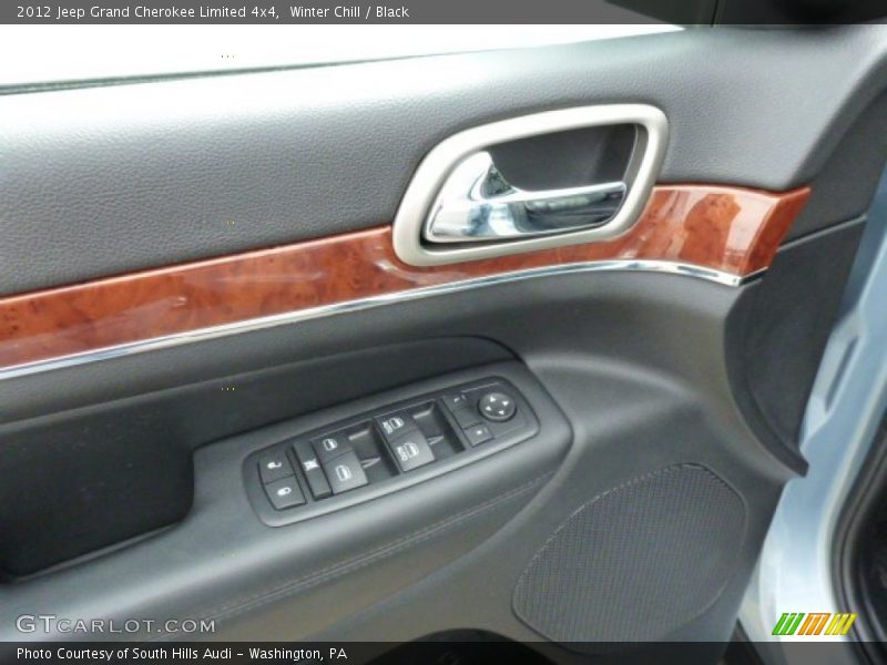 Winter Chill / Black 2012 Jeep Grand Cherokee Limited 4x4