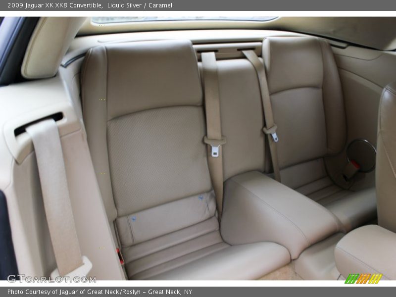 Rear Seat of 2009 XK XK8 Convertible