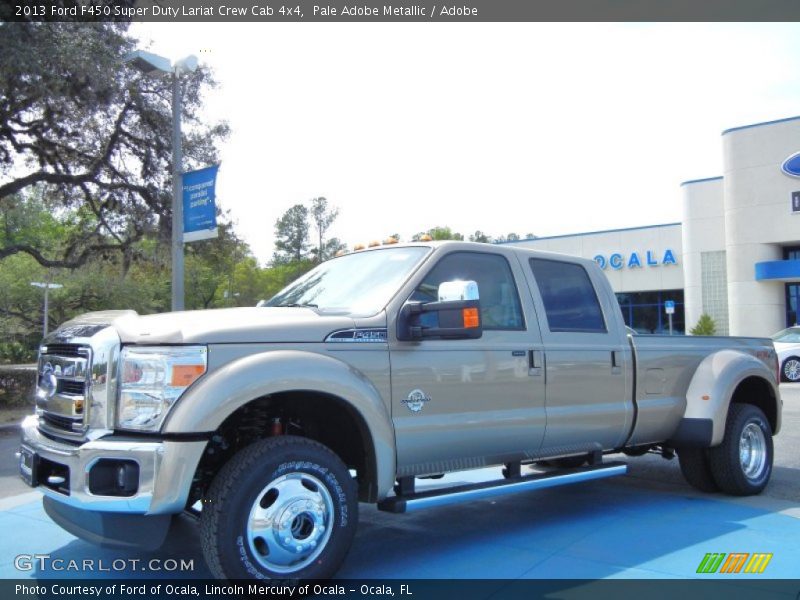 Pale Adobe Metallic / Adobe 2013 Ford F450 Super Duty Lariat Crew Cab 4x4