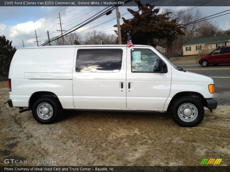 Oxford White / Medium Flint 2005 Ford E Series Van E150 Commercial