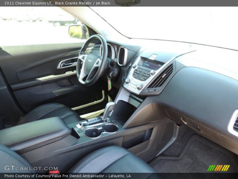 Black Granite Metallic / Jet Black 2011 Chevrolet Equinox LT