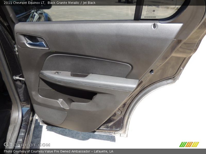 Black Granite Metallic / Jet Black 2011 Chevrolet Equinox LT
