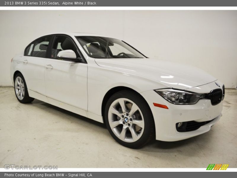 Alpine White / Black 2013 BMW 3 Series 335i Sedan