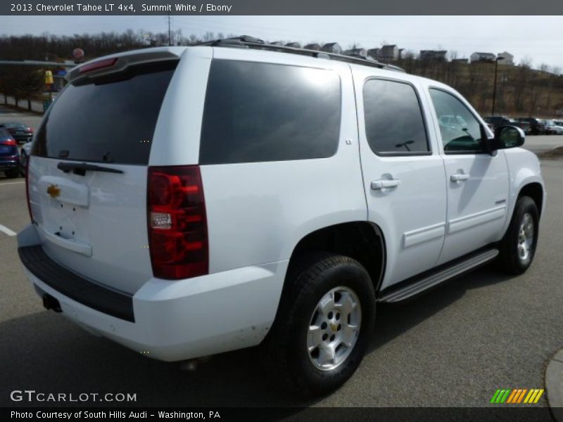 Summit White / Ebony 2013 Chevrolet Tahoe LT 4x4