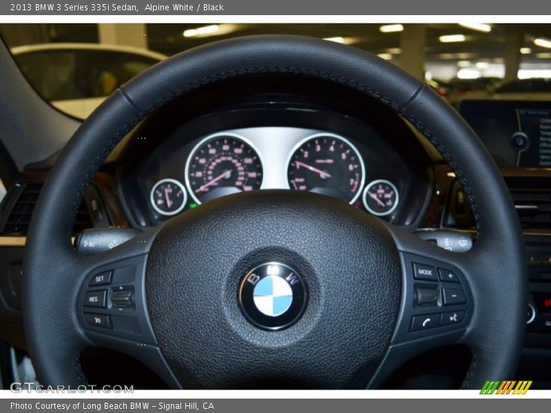 Alpine White / Black 2013 BMW 3 Series 335i Sedan