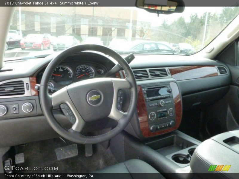 Summit White / Ebony 2013 Chevrolet Tahoe LT 4x4