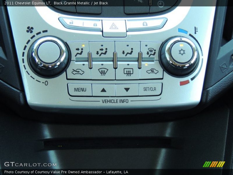 Black Granite Metallic / Jet Black 2011 Chevrolet Equinox LT