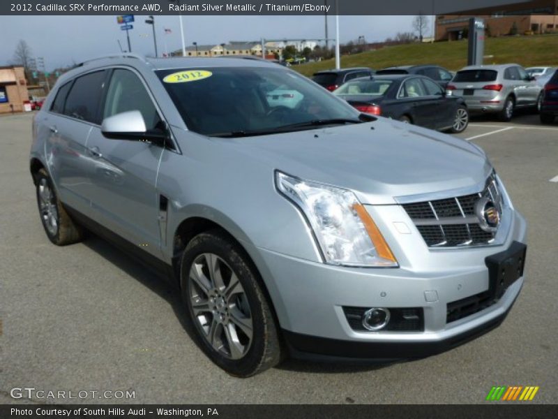 Front 3/4 View of 2012 SRX Performance AWD