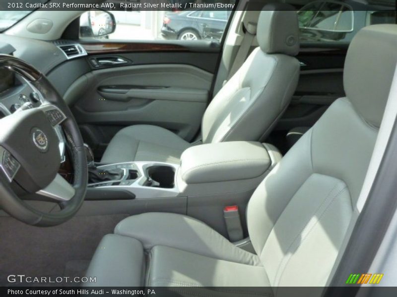 Radiant Silver Metallic / Titanium/Ebony 2012 Cadillac SRX Performance AWD