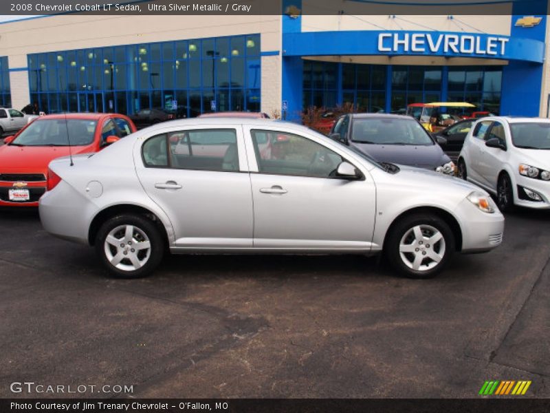 Ultra Silver Metallic / Gray 2008 Chevrolet Cobalt LT Sedan