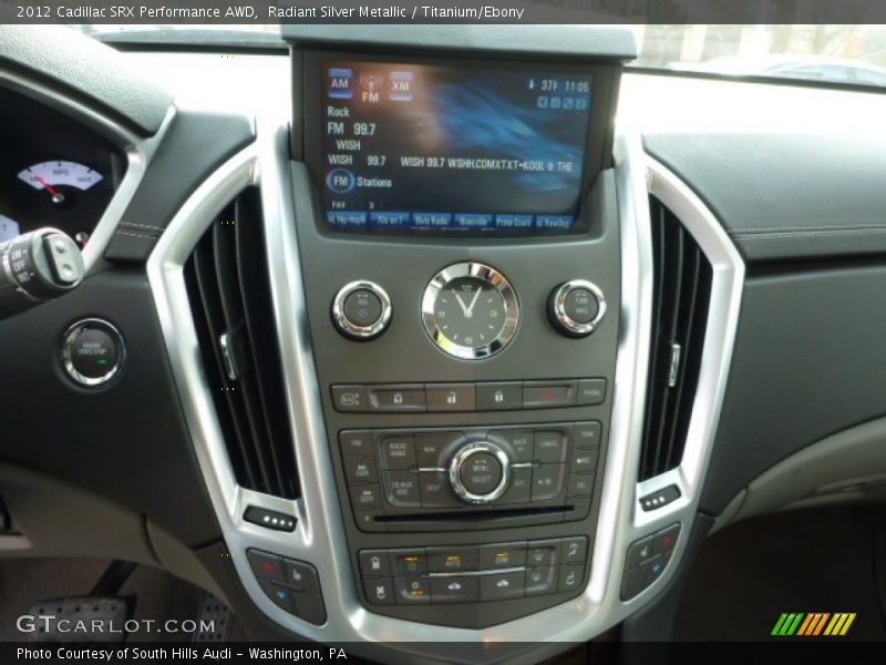 Radiant Silver Metallic / Titanium/Ebony 2012 Cadillac SRX Performance AWD