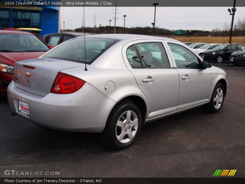 Ultra Silver Metallic / Gray 2008 Chevrolet Cobalt LT Sedan