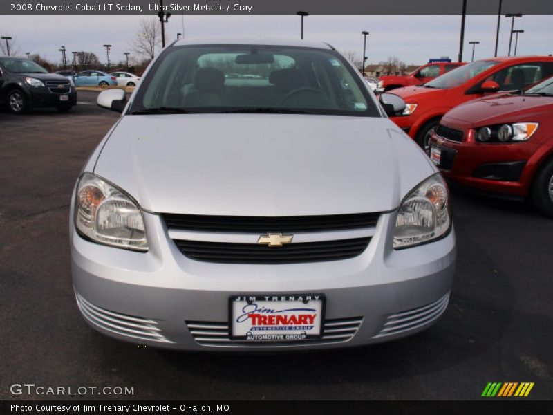 Ultra Silver Metallic / Gray 2008 Chevrolet Cobalt LT Sedan