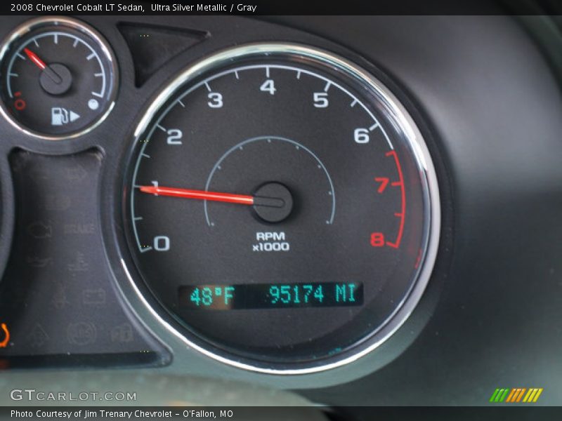 Ultra Silver Metallic / Gray 2008 Chevrolet Cobalt LT Sedan