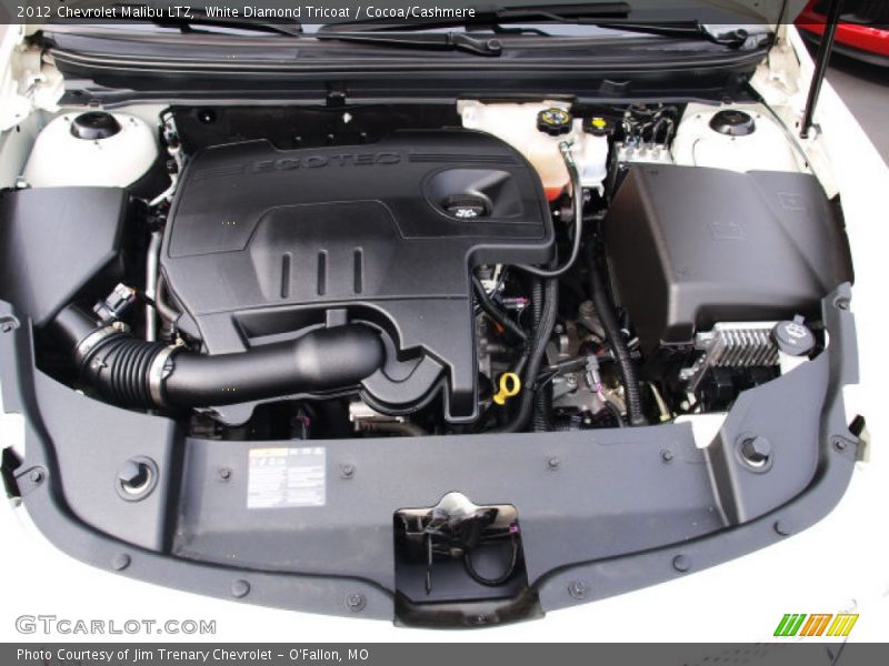 White Diamond Tricoat / Cocoa/Cashmere 2012 Chevrolet Malibu LTZ