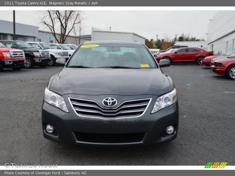 Magnetic Gray Metallic / Ash 2011 Toyota Camry XLE