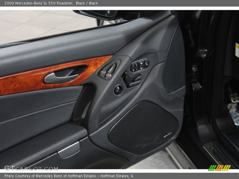 Controls of 2009 SL 550 Roadster