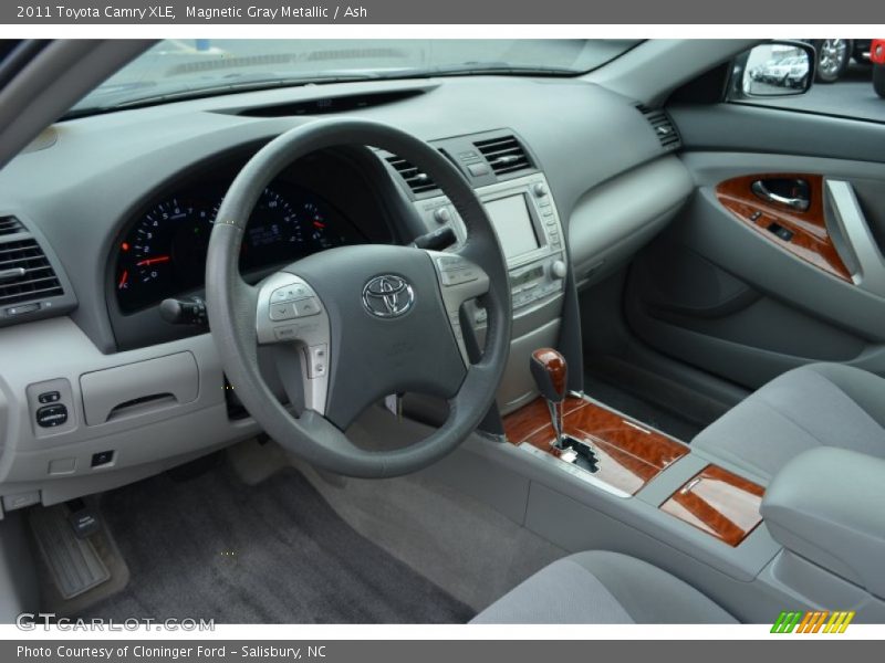 Magnetic Gray Metallic / Ash 2011 Toyota Camry XLE