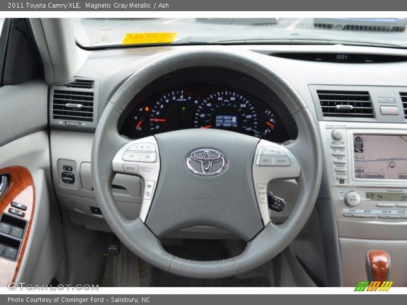 Magnetic Gray Metallic / Ash 2011 Toyota Camry XLE