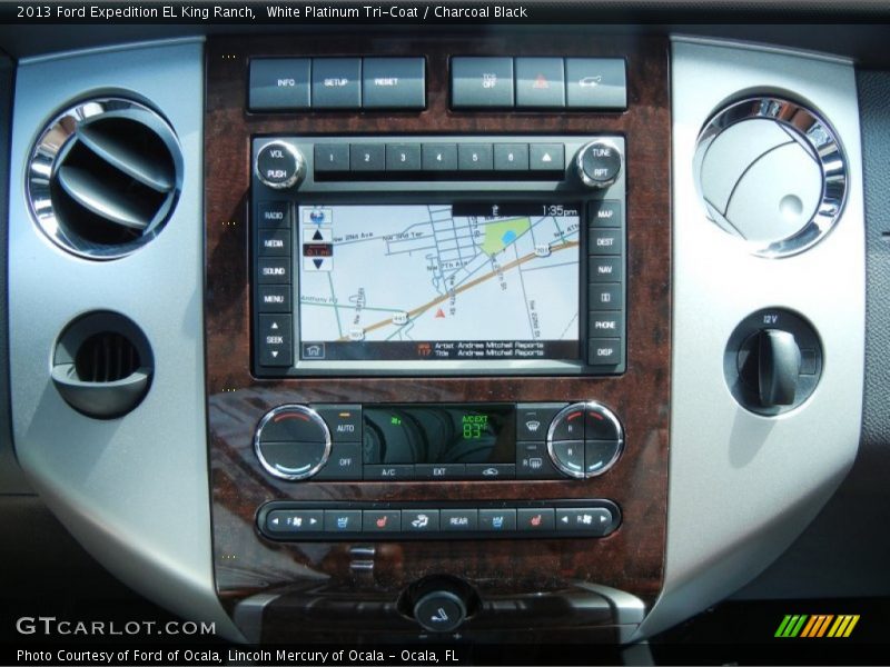 Navigation of 2013 Expedition EL King Ranch