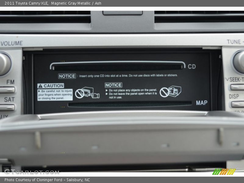 Magnetic Gray Metallic / Ash 2011 Toyota Camry XLE